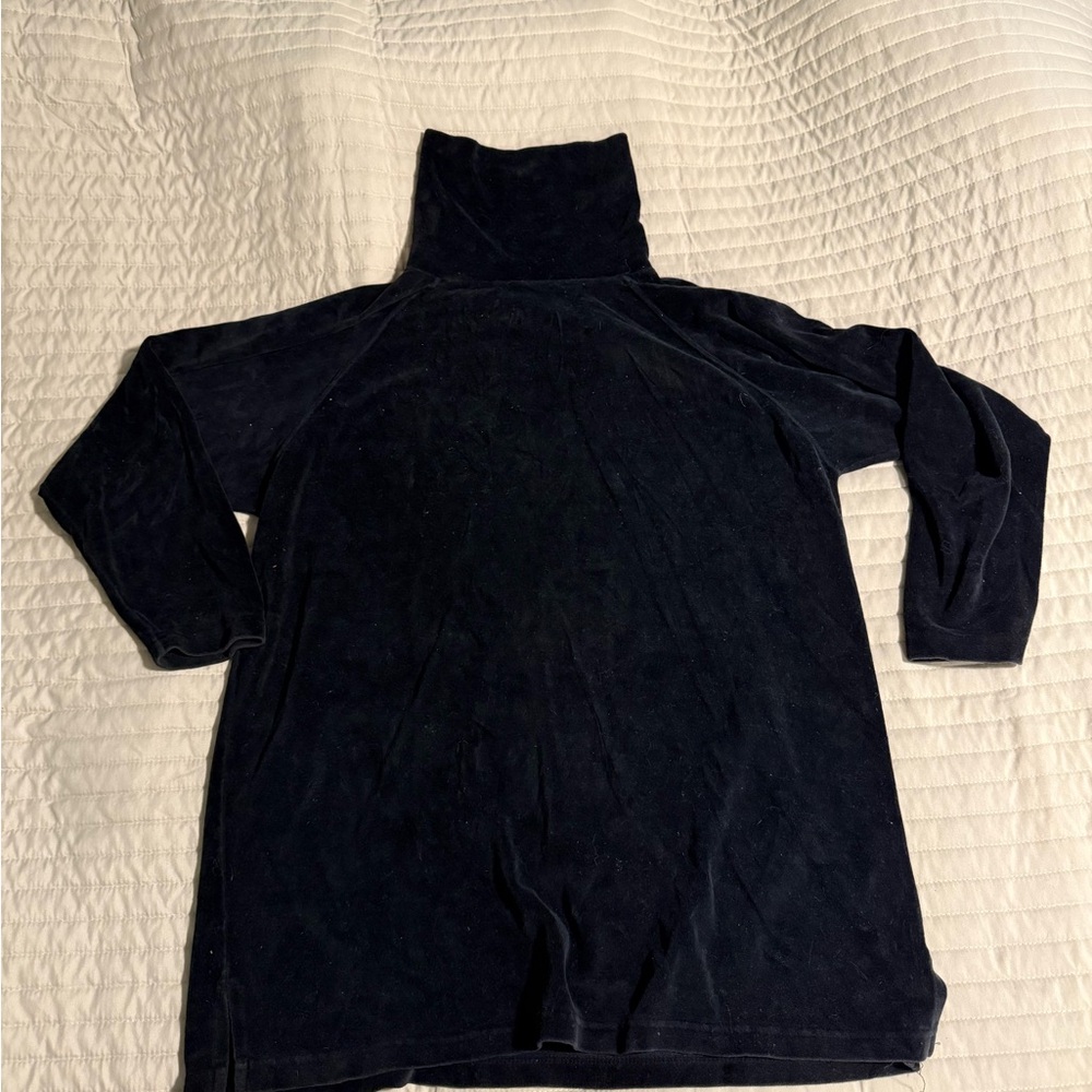 Dash Black Velvet Tunic